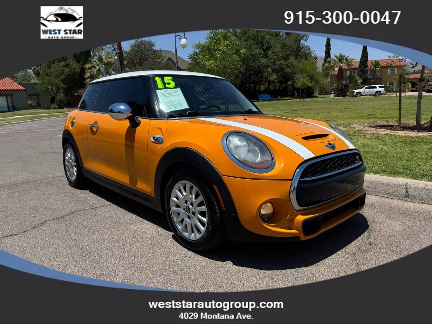 2015 MINI Hardtop Cooper S — Hatchback — 97,488 mi — El Paso, TX
