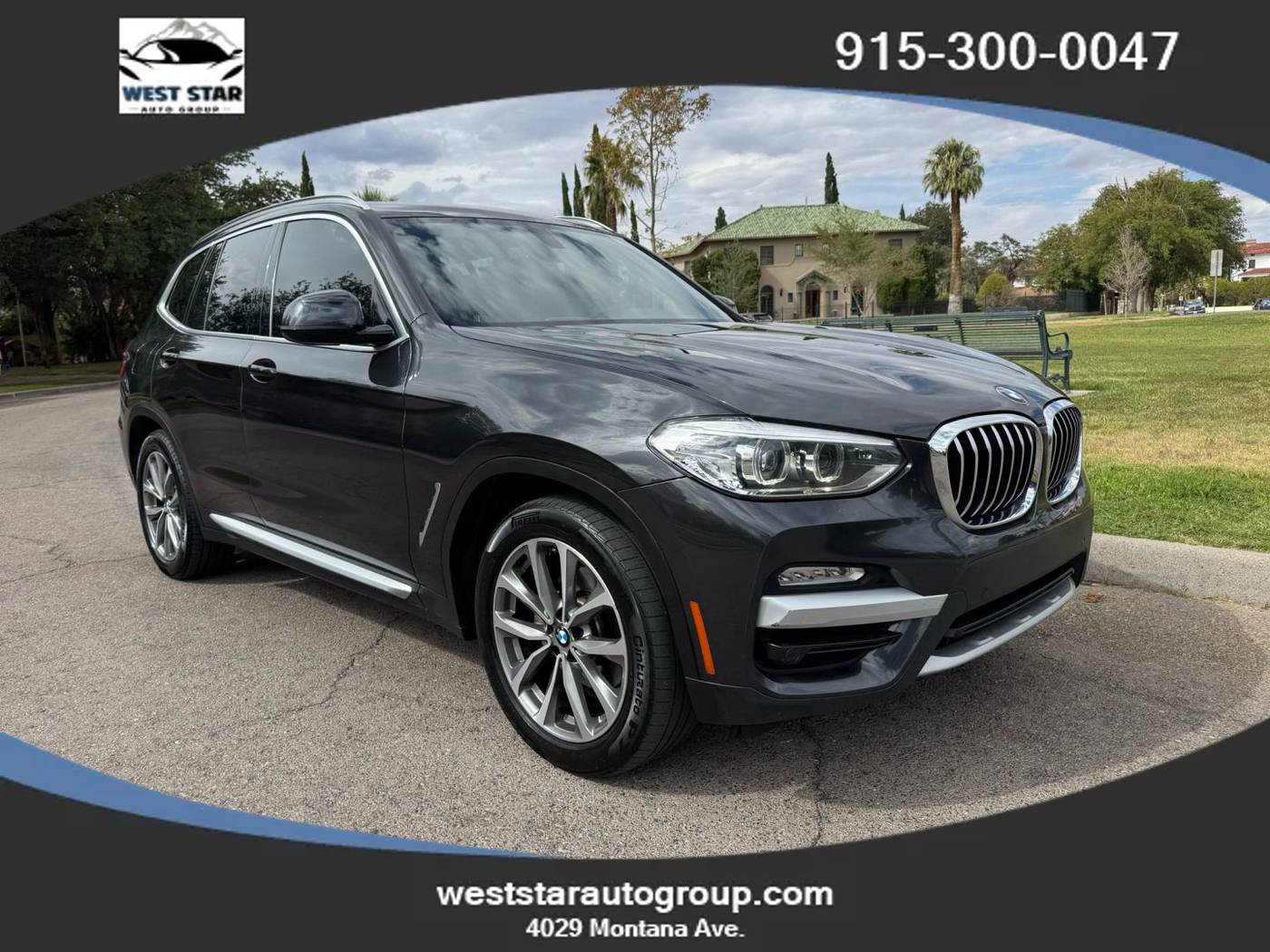 2018 BMW X3 30i — SUV — 96,502 mi — El Paso, TX