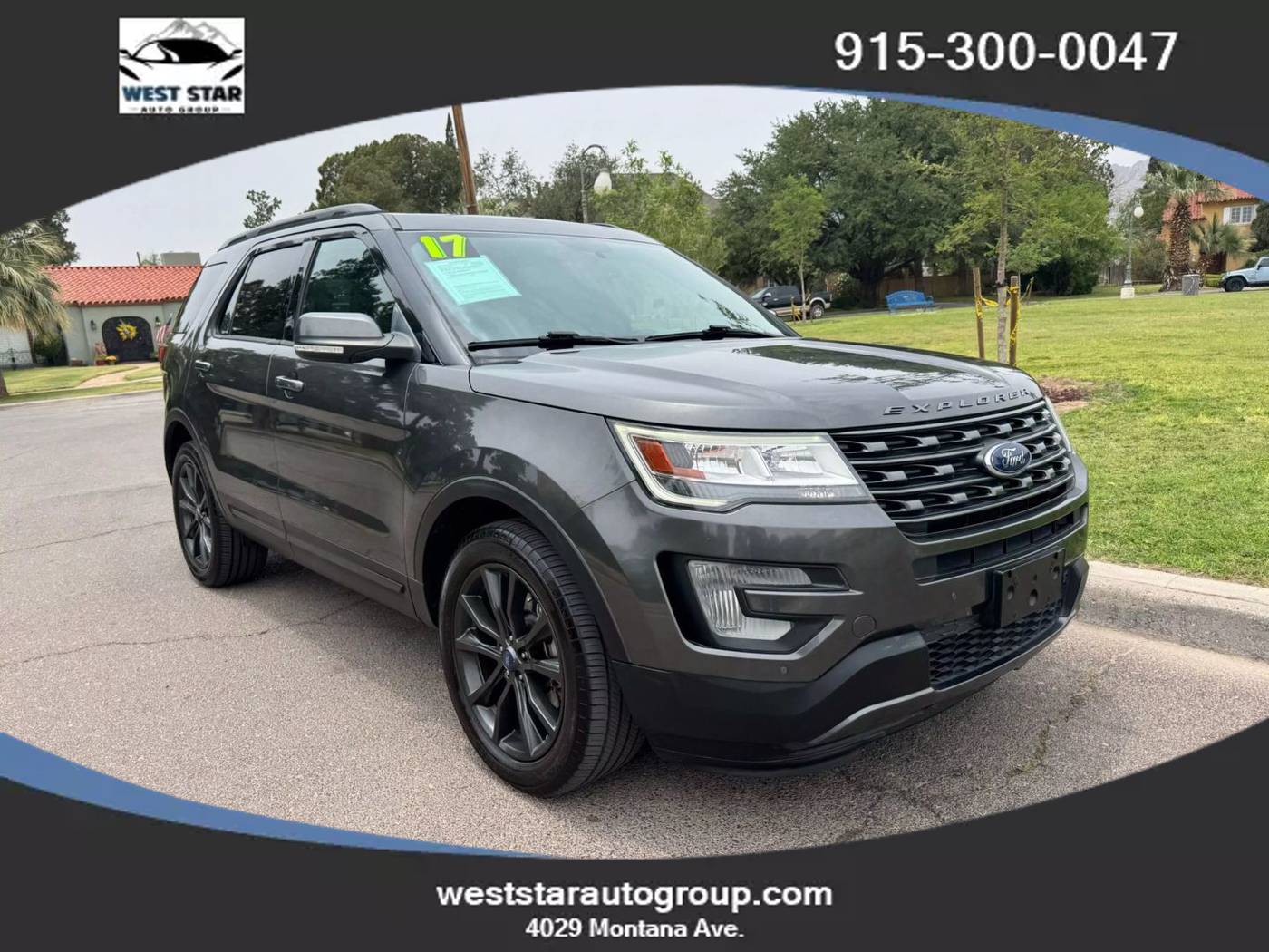 2017 Ford Explorer XLT — SUV — 78,957 mi — El Paso, TX