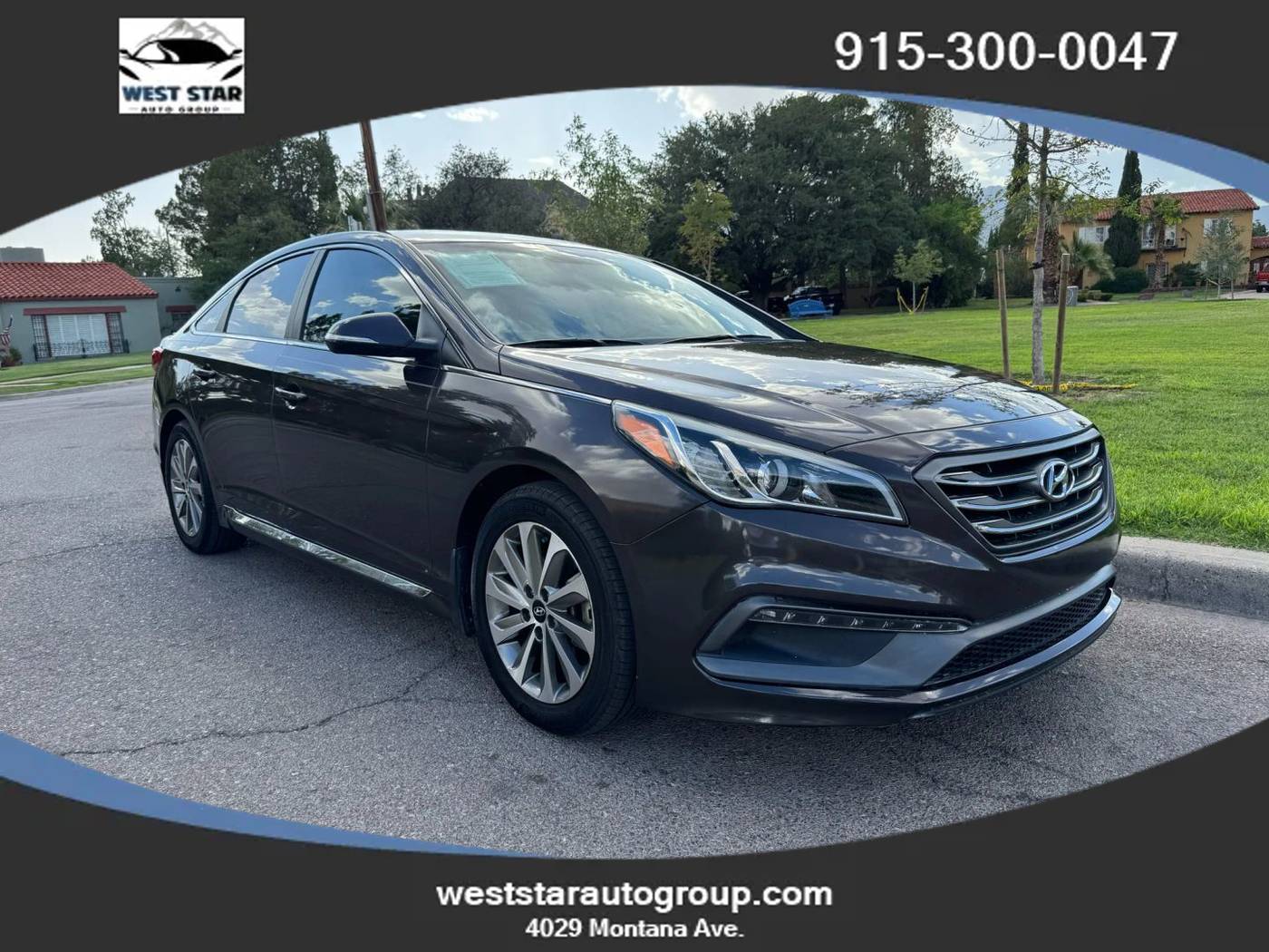 2015 Hyundai Sonata Sport — Sedan — 111,201 mi — El Paso, TX