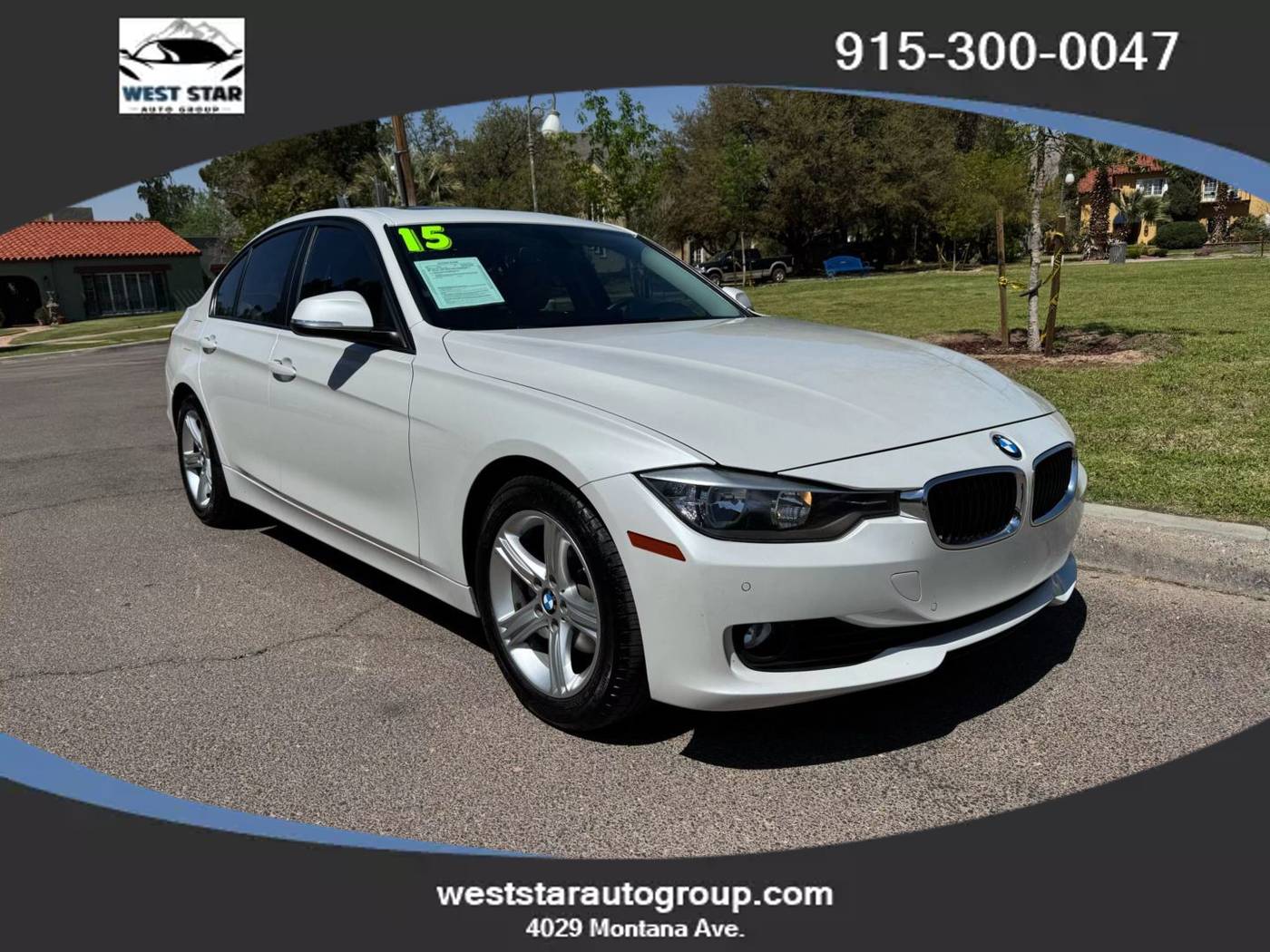 2015 BMW 3 Series 320i — Sedan — 83,317 mi — El Paso, TX