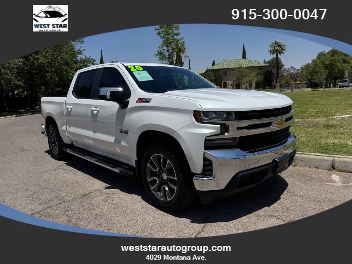 2020 Chevrolet Silverado 1500 LT — Pickup Truck — 70,283 mi — El Paso, TX