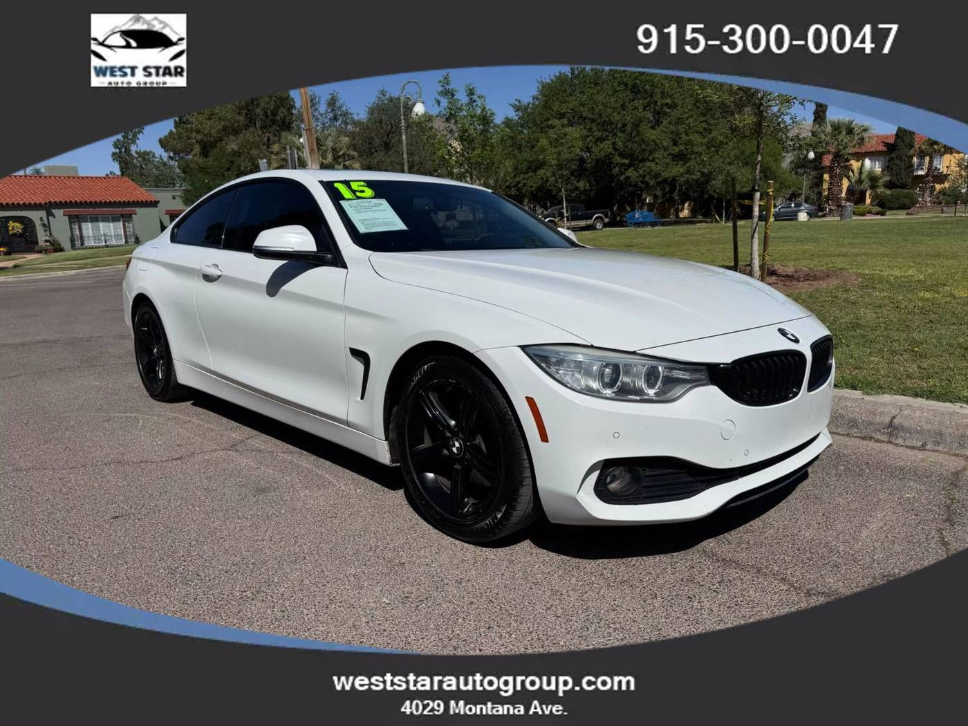 2015 BMW 4 Series 428i — Coupe — 86,408 mi — El Paso, TX