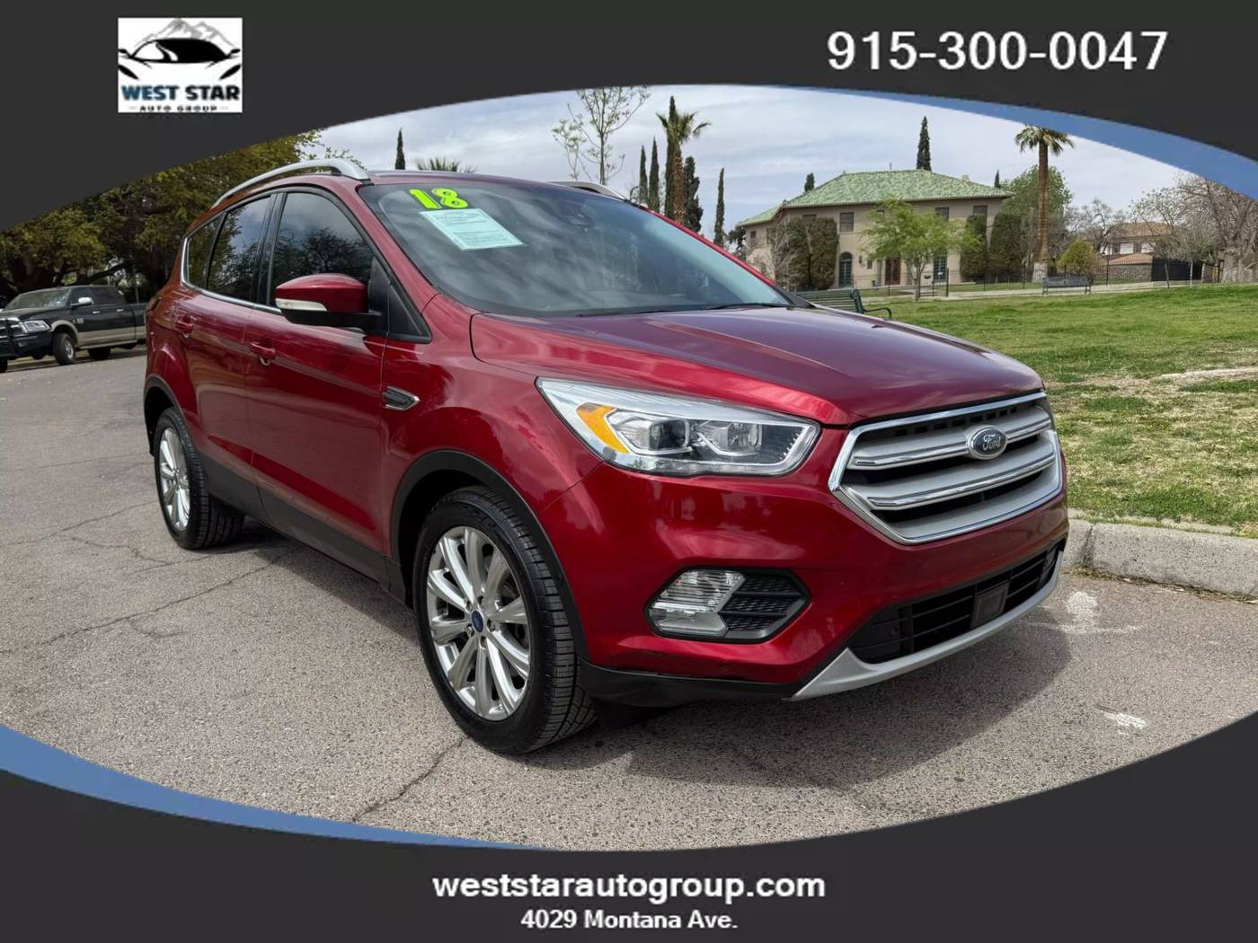 2018 Ford Escape Titanium — SUV — 98,566 mi — El Paso, TX