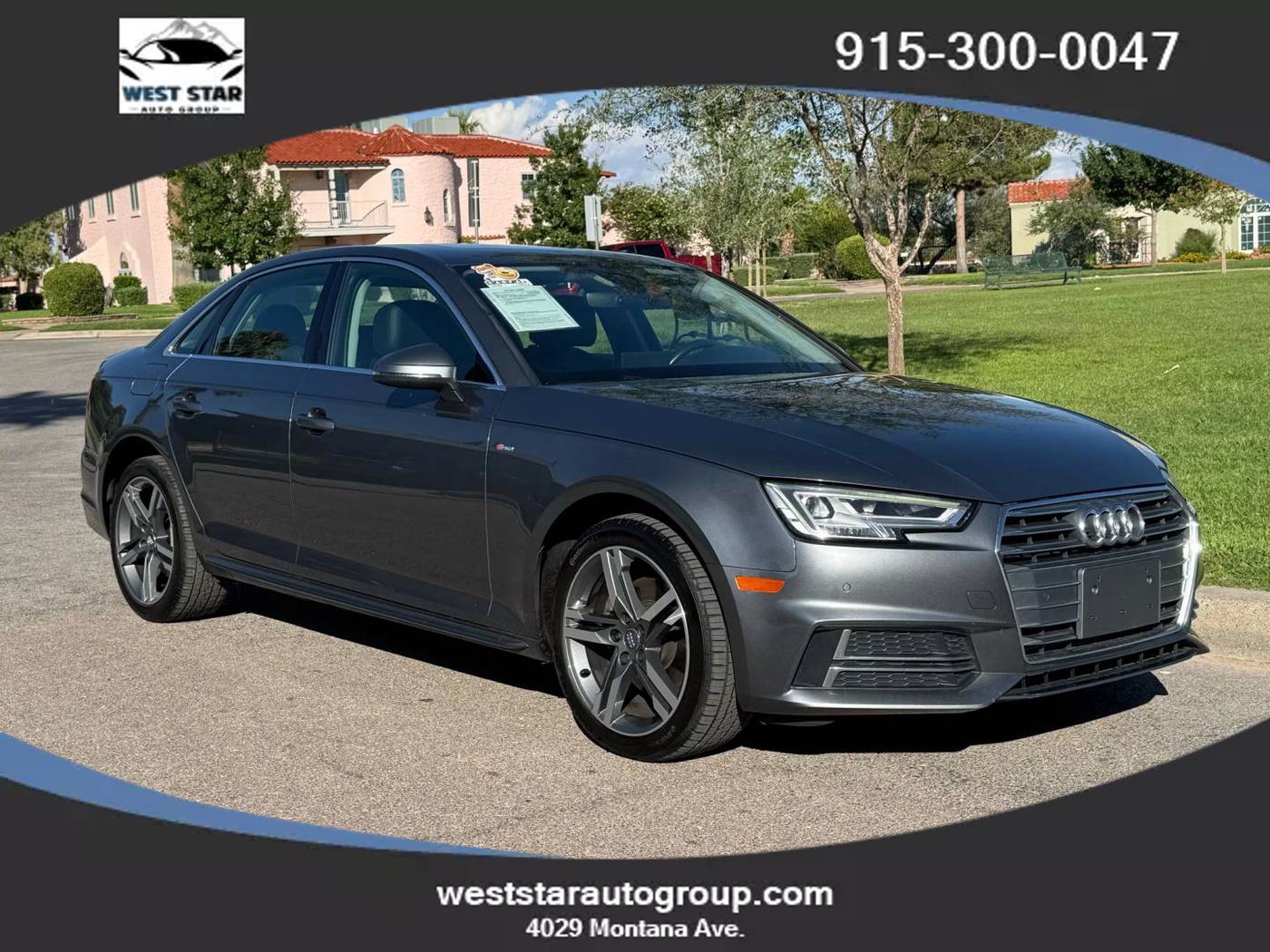 2018 Audi A4 ultra Premium Plus — Sedan — 81,710 mi — El Paso, TX