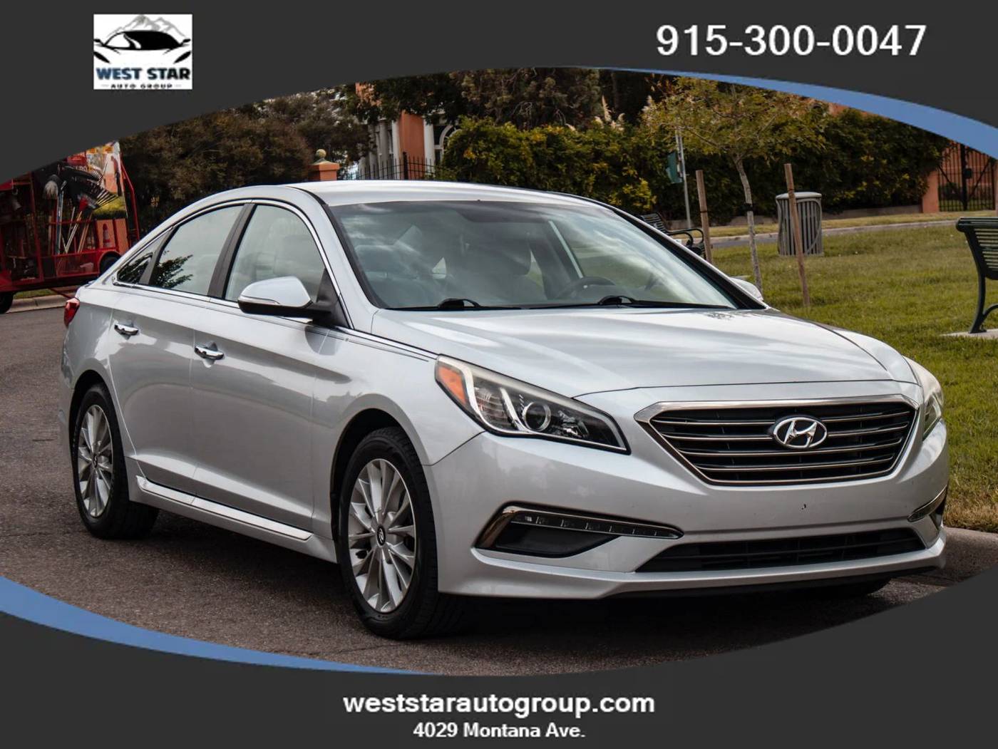 2015 Hyundai Sonata Limited — Sedan — 91,310 mi — El Paso, TX
