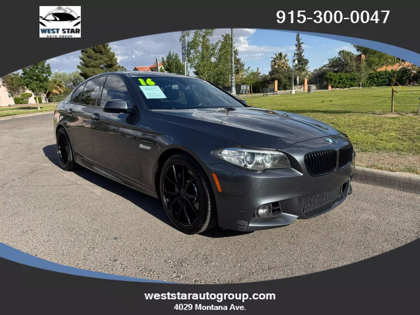 2016 BMW 5 Series 535i — Sedan — 97,196 mi — El Paso, TX