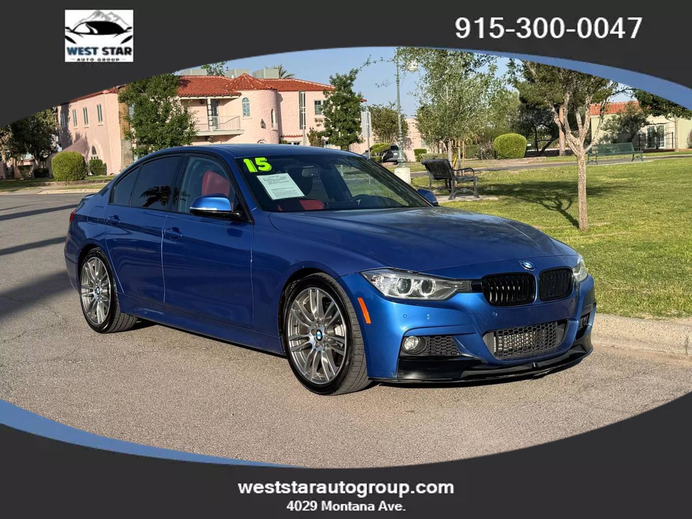 2015 BMW 3 Series 335i — Sedan — 90,528 mi — El Paso, TX