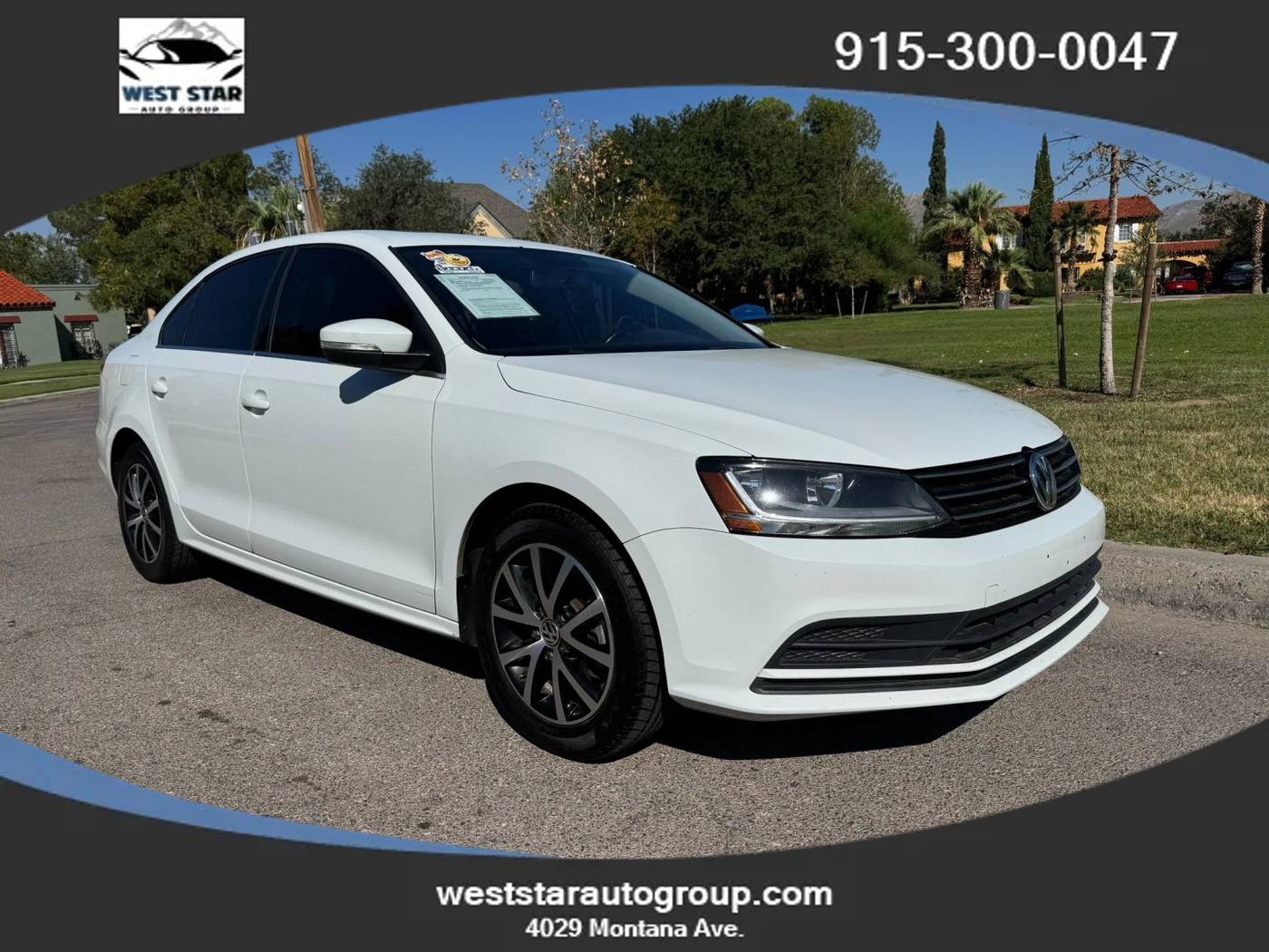2017 Volkswagen Jetta 1.4T SE — Sedan — 73,926 mi — El Paso, TX