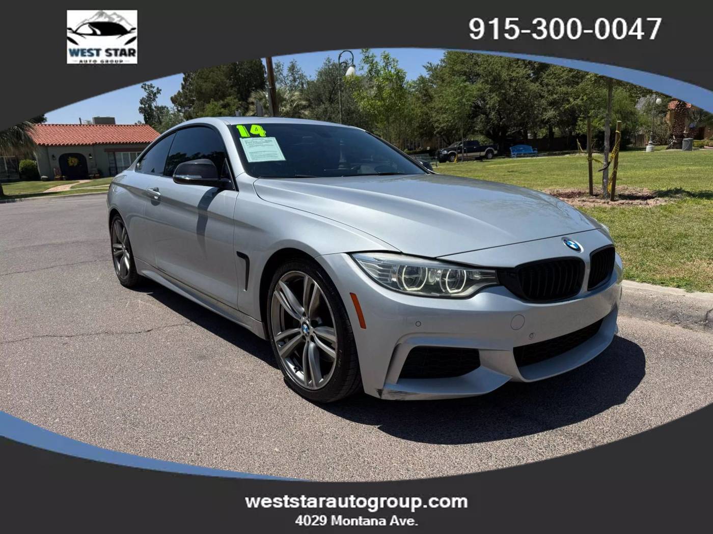 2014 BMW 4 Series 435i — Coupe — 100,643 mi — El Paso, TX