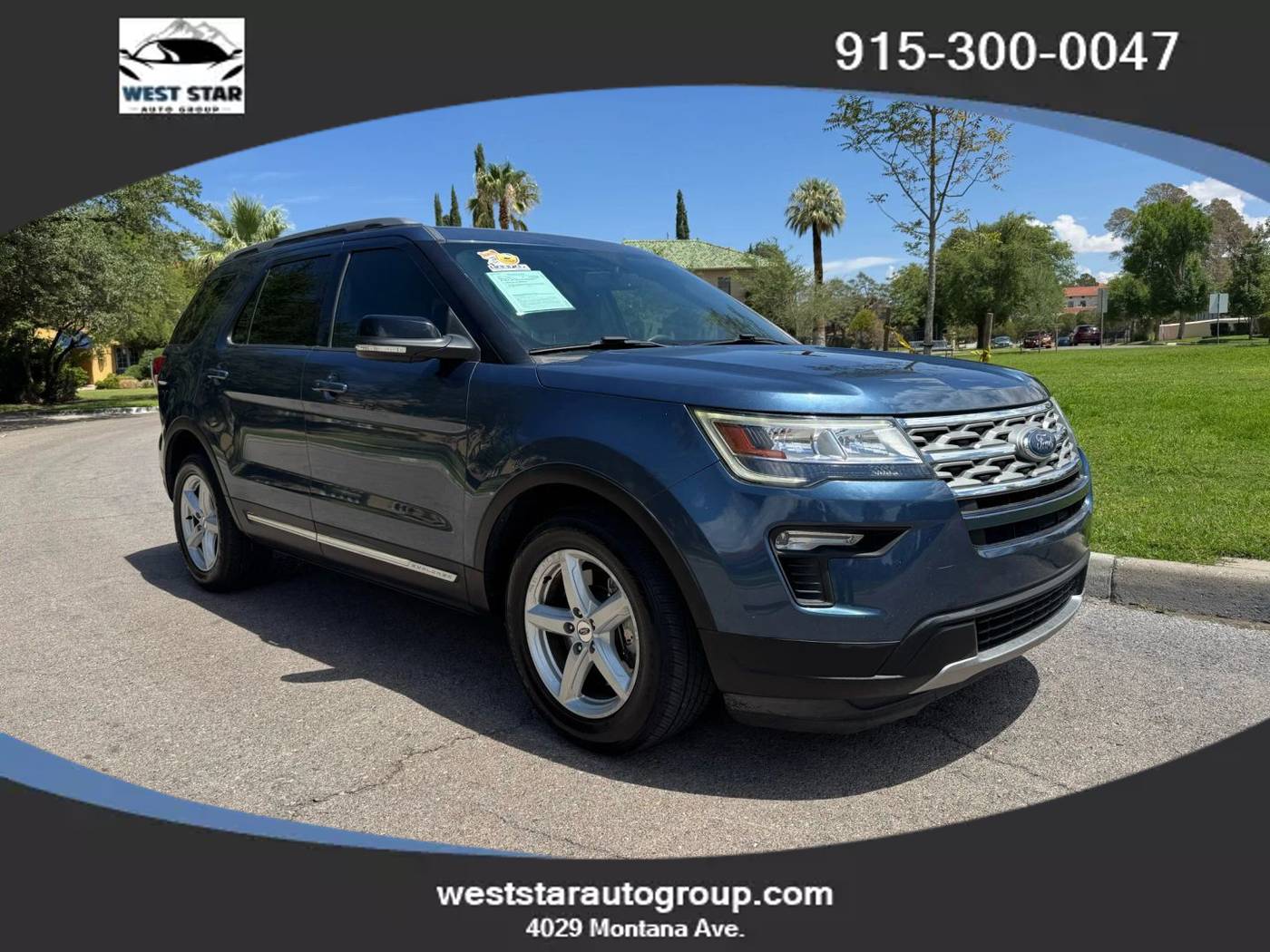2018 Ford Explorer XLT — SUV — 85,213 mi — El Paso, TX