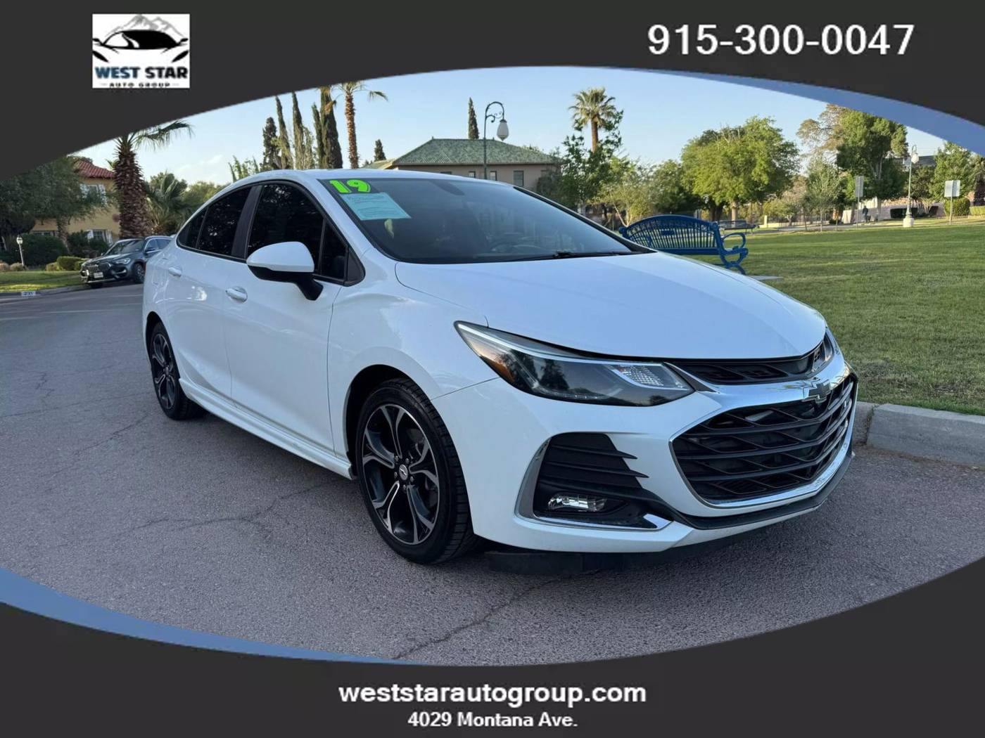2019 Chevrolet Cruze LT — Sedan — 50,773 mi — El Paso, TX