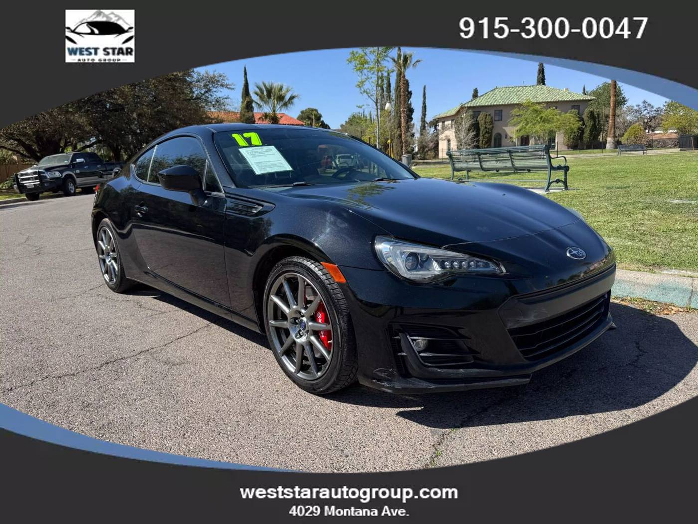 2017 Subaru BRZ Limited — Coupe — 75,772 mi — El Paso, TX