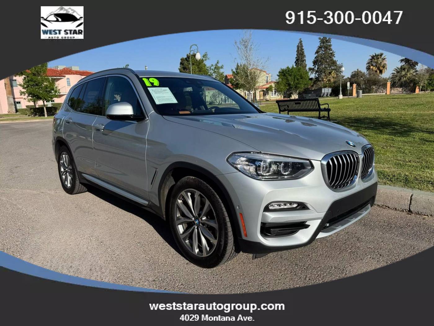 2019 BMW X3 30i — SUV — 82,810 mi — El Paso, TX