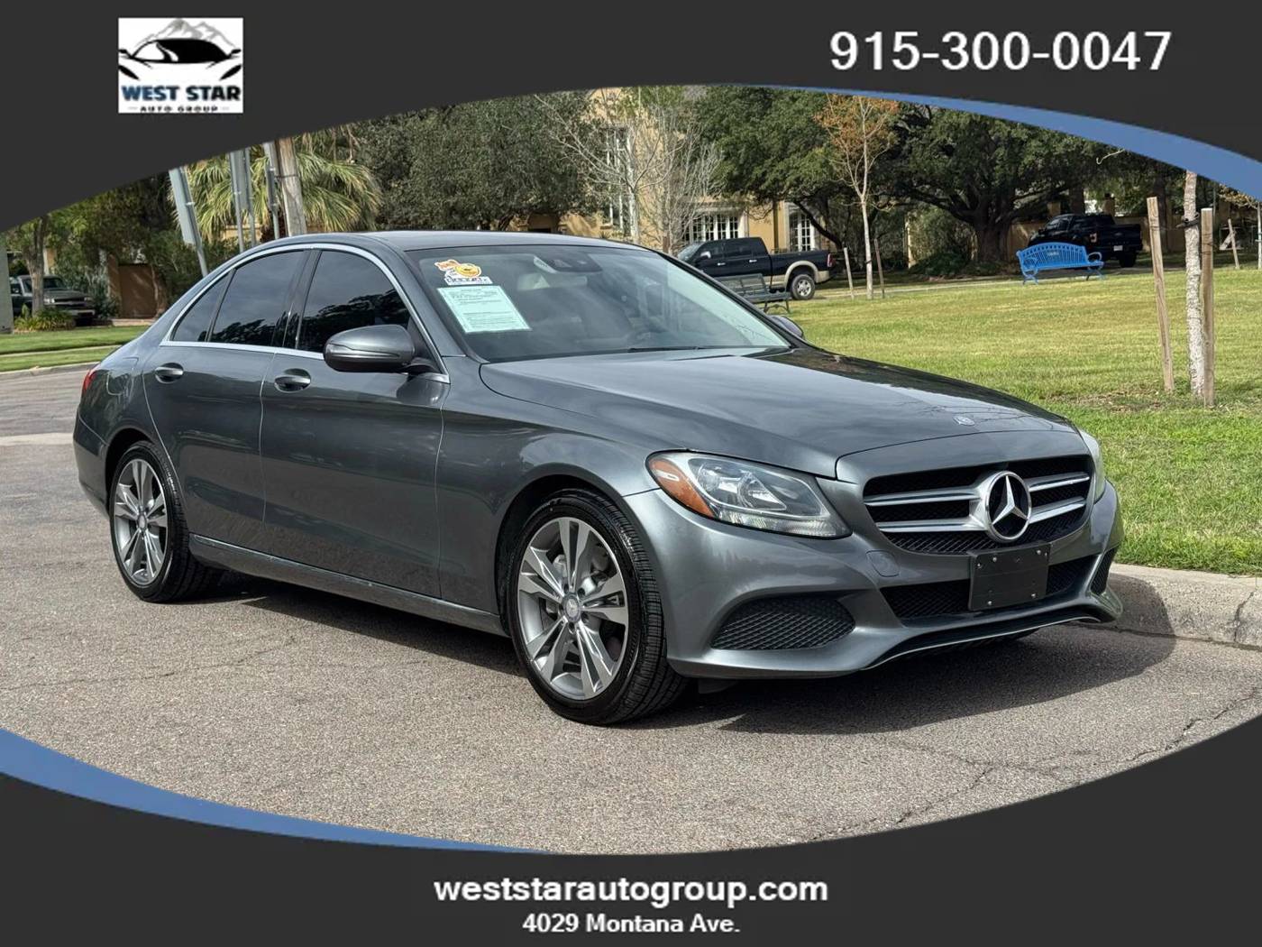 2017 Mercedes-Benz C-Class C 300 — Sedan — 86,141 mi — El Paso, TX