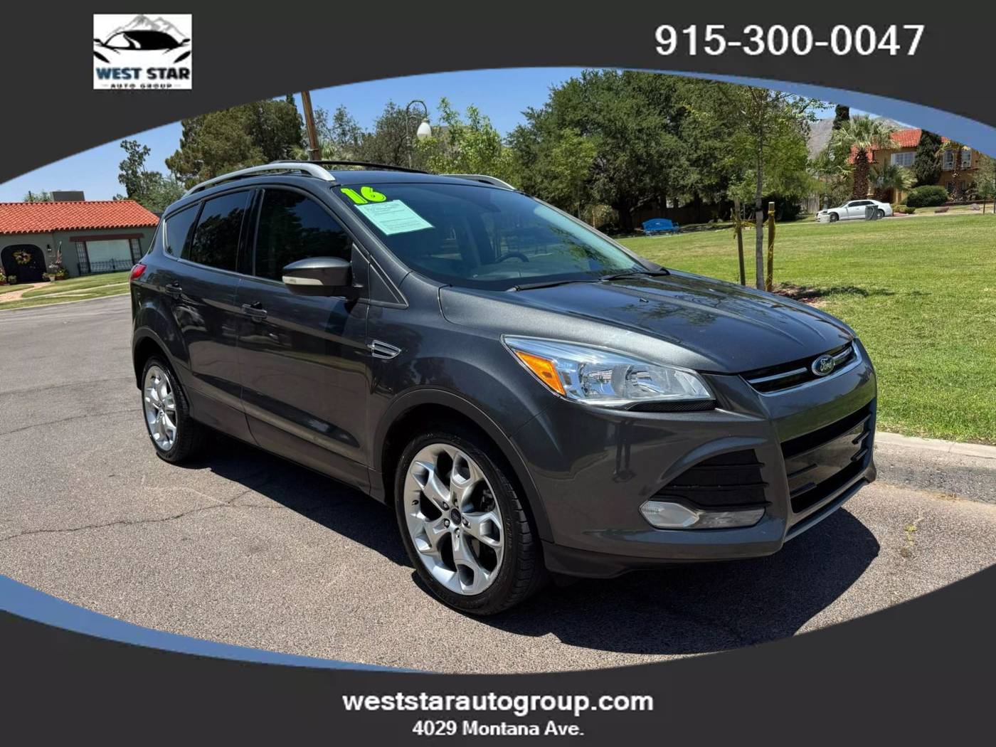 2016 Ford Escape Titanium — SUV — 99,015 mi — El Paso, TX