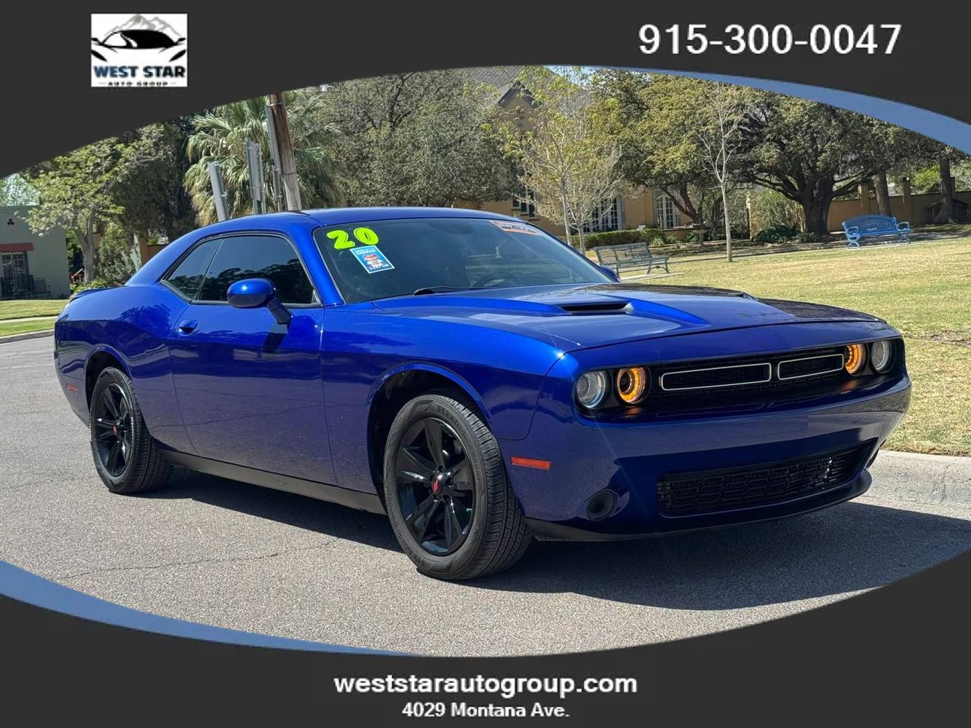 2020 Dodge Challenger SXT