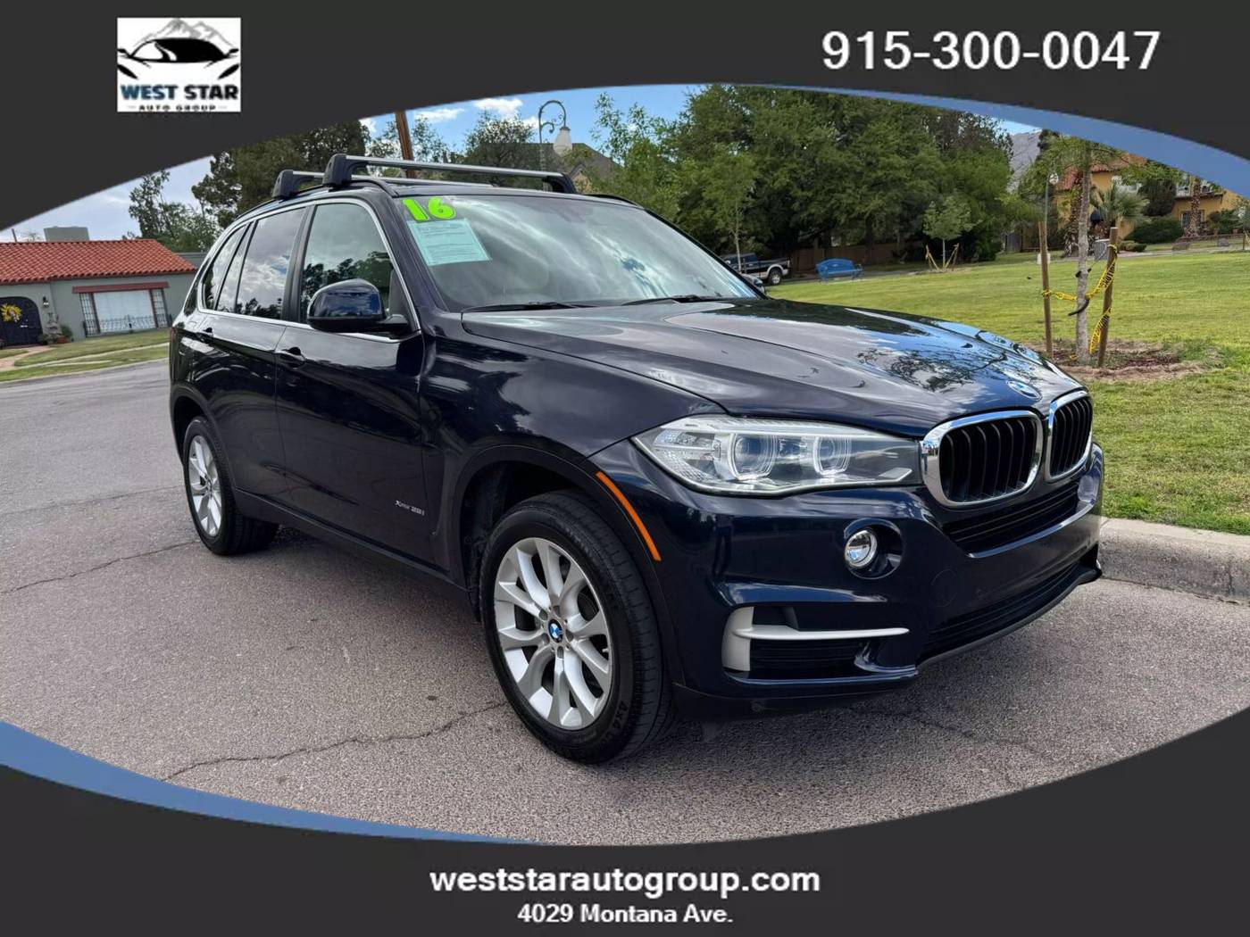 2016 BMW X5 35i — SUV — 83,916 mi — El Paso, TX