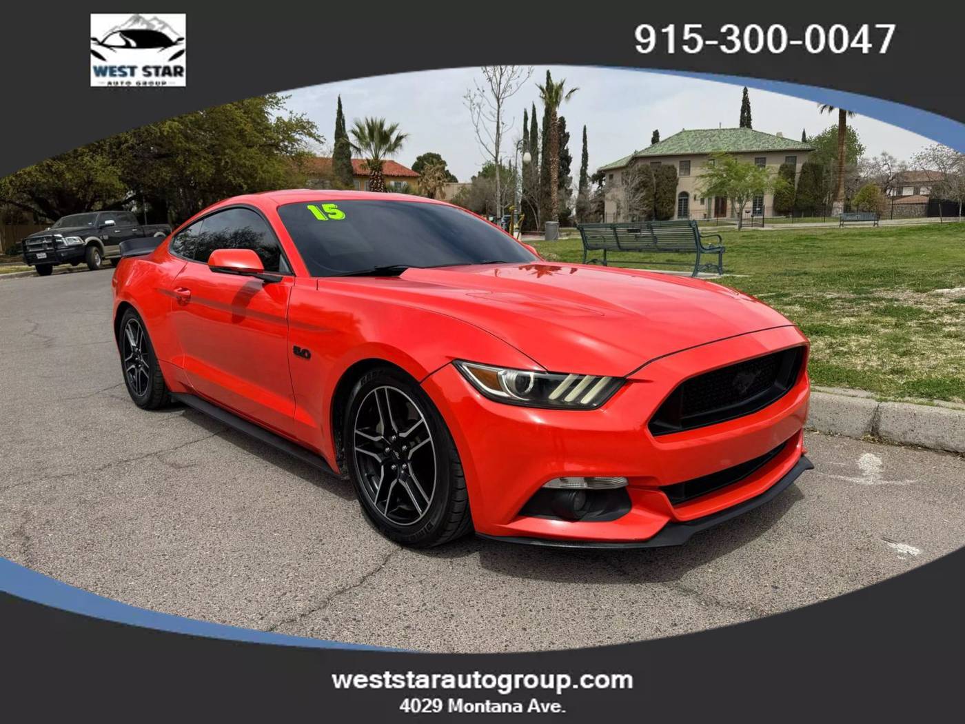2015 Ford Mustang GT Premium — Coupe — 101,679 mi — El Paso, TX