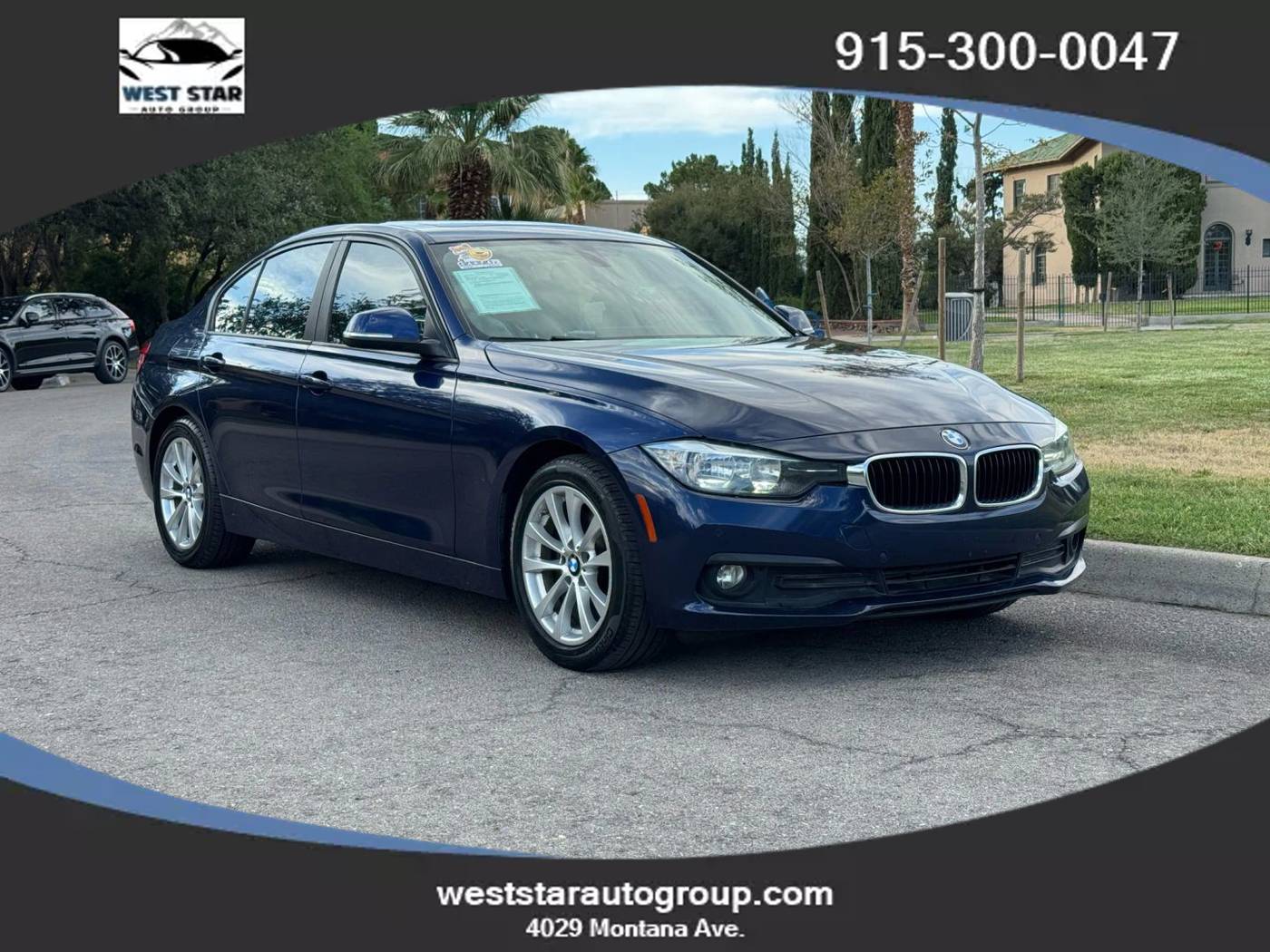 2017 BMW 3 Series 320i — Sedan — 65,985 mi — El Paso, TX