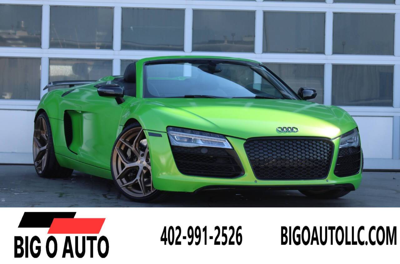 2014 Audi R8 V8 — Convertible — 40,000 mi — Omaha, NE