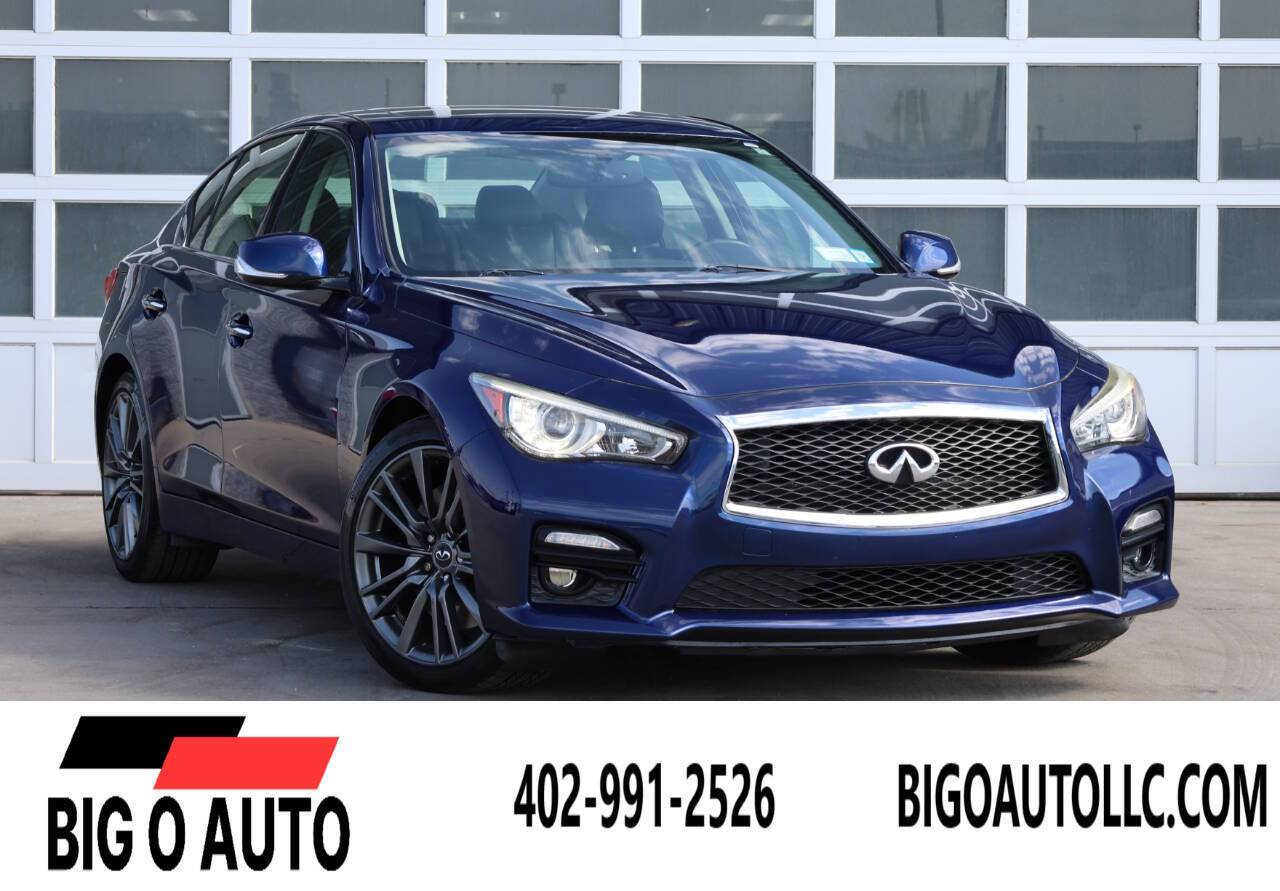 2017 INFINITI Q50 RED SPORT 400 — Sedan — 30,000 mi — Omaha, NE