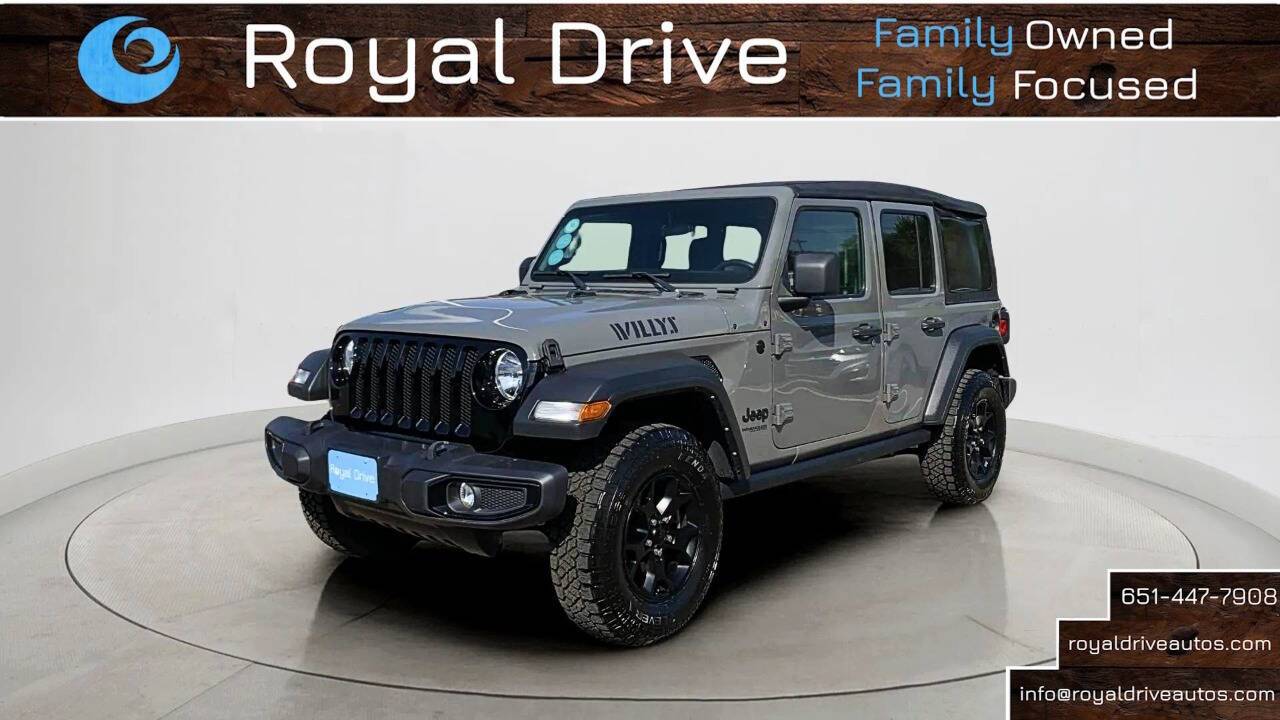 2022 Jeep Wrangler Willys Sport — SUV — 54,638 mi — Newport, MN