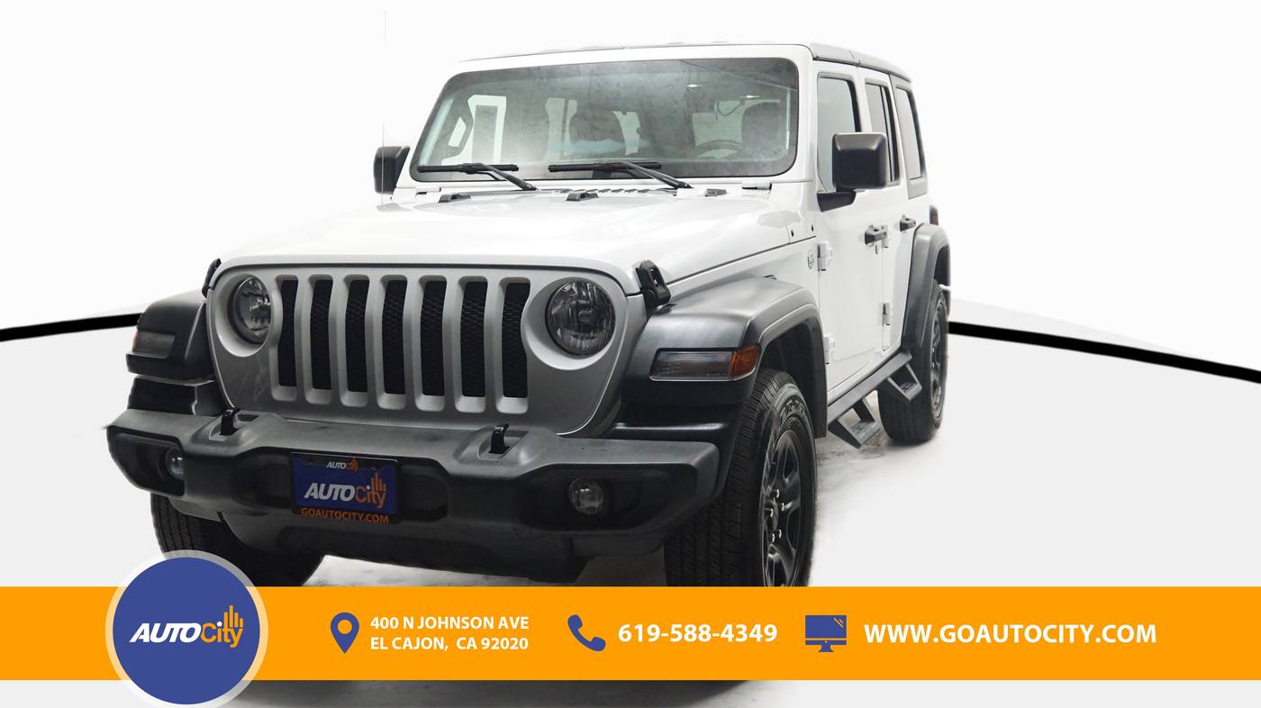 2018 Jeep Wrangler Sport — SUV — 45,801 mi — El Cajon, CA
