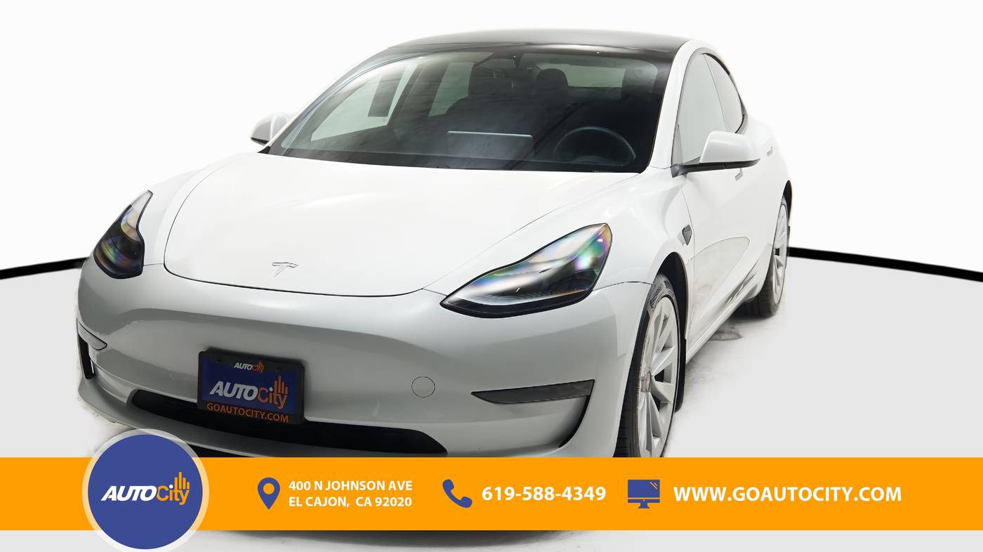 2021 Tesla Model 3 Standard Range Plus — Sedan — 62,657 mi — El Cajon, CA