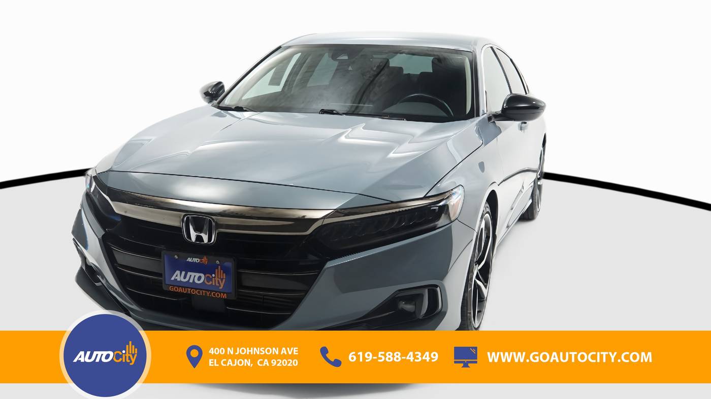 2021 Honda Accord Sport SE — Sedan — 52,087 mi — El Cajon, CA