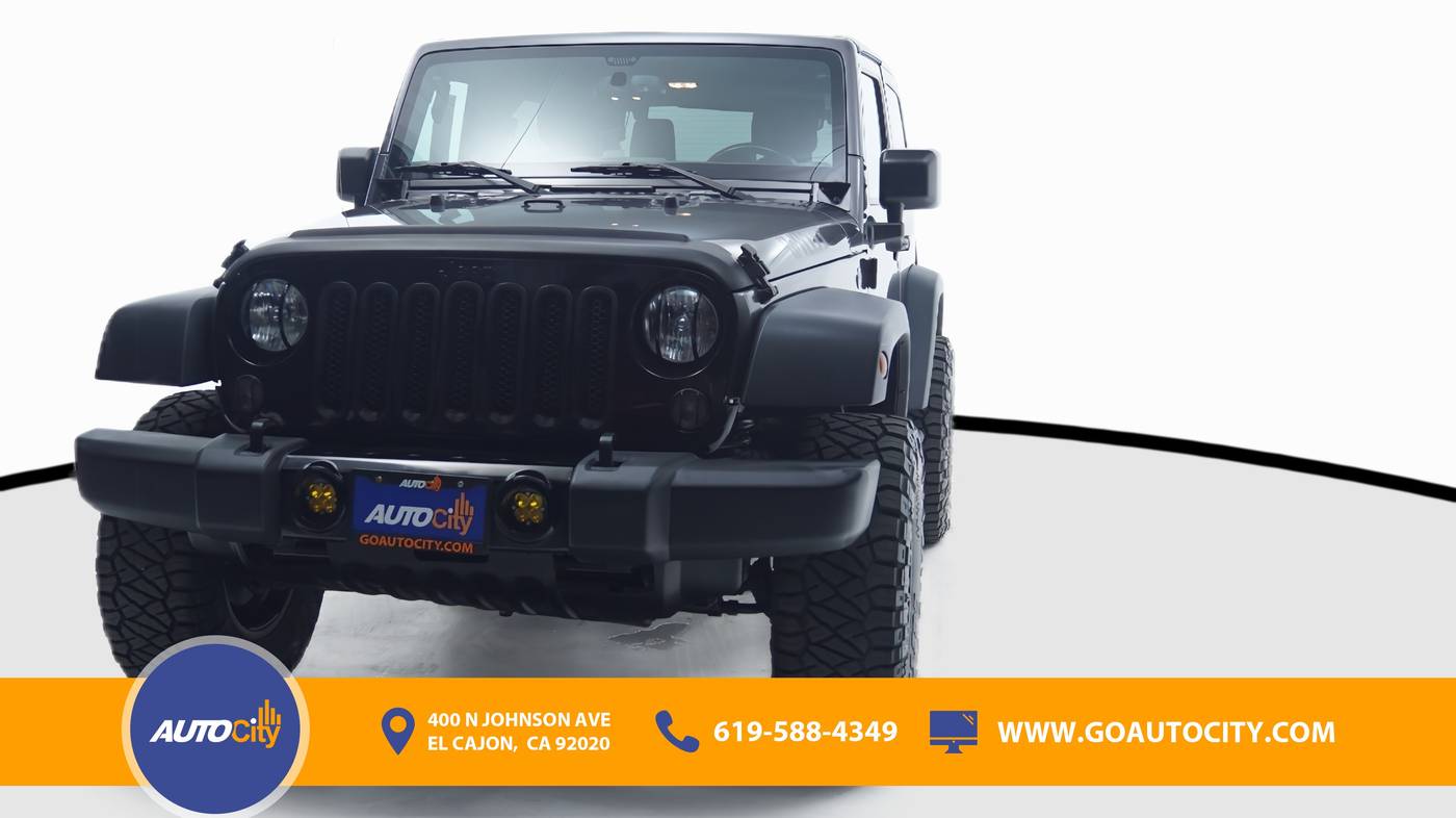 2017 Jeep Wrangler Willys Wheeler — SUV — 43,237 mi — El Cajon, CA