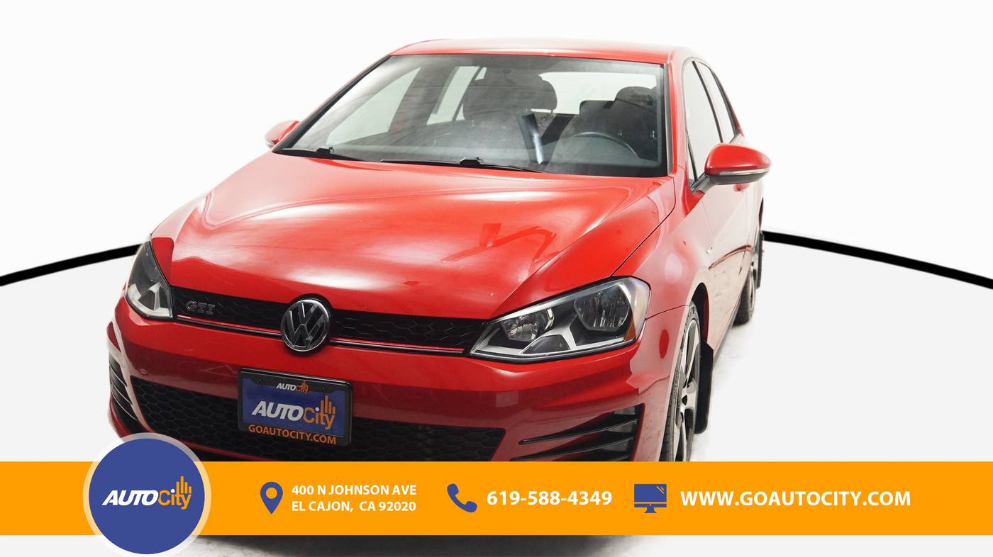 2016 Volkswagen Golf GTI S — Hatchback — 64,387 mi — El Cajon, CA