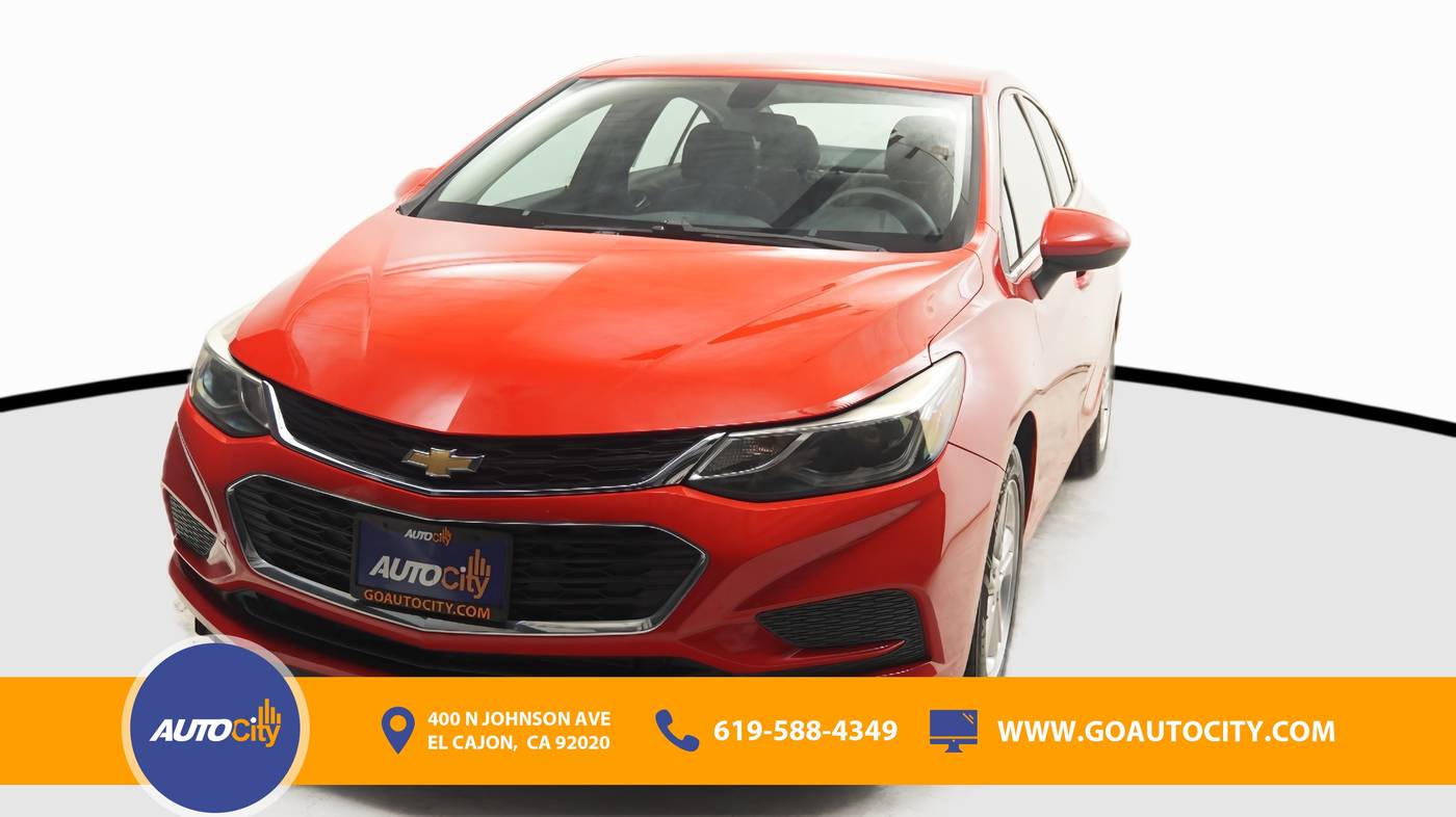 2017 Chevrolet Cruze LT — Sedan — 119,614 mi — El Cajon, CA