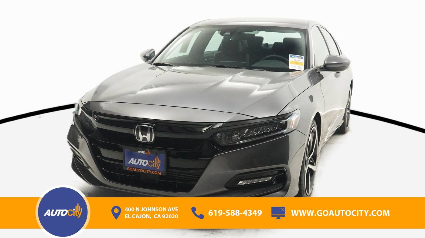 2019 Honda Accord Sport — Sedan — 42,695 mi — El Cajon, CA