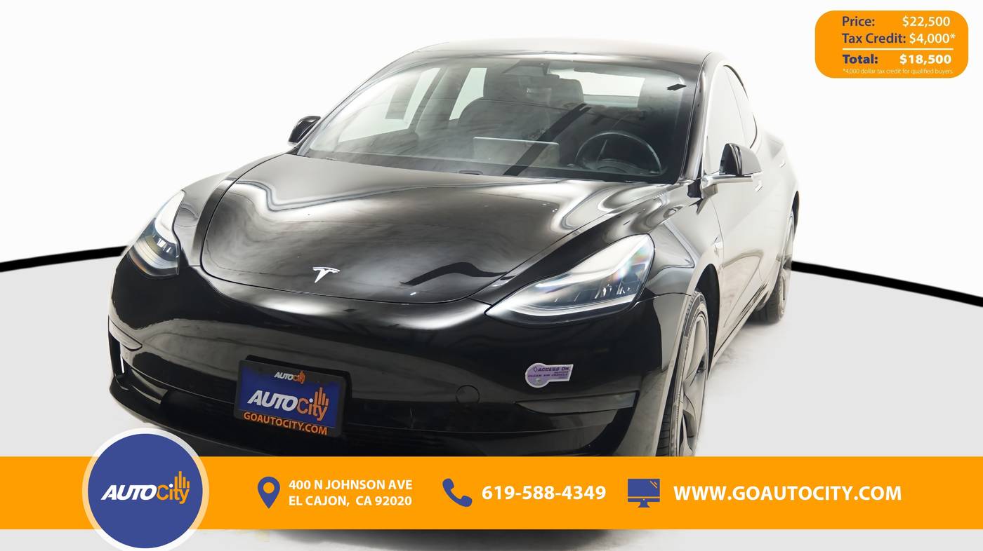 2018 Tesla Model 3 Mid Range — Sedan — 48,392 mi — El Cajon, CA