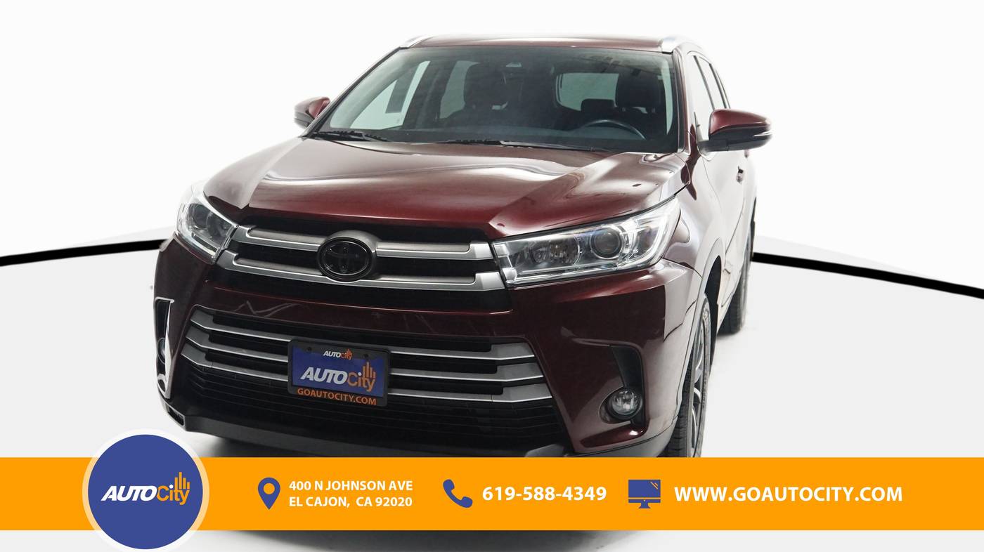 2018 Toyota Highlander XLE — SUV — 82,427 mi — El Cajon, CA
