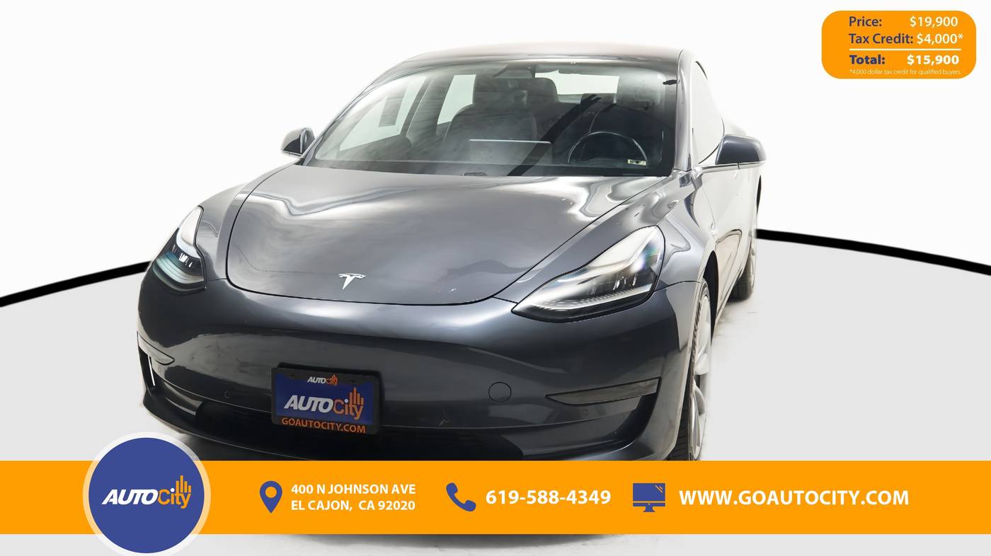 2018 Tesla Model 3 Long Range — Sedan — 73,629 mi — El Cajon, CA