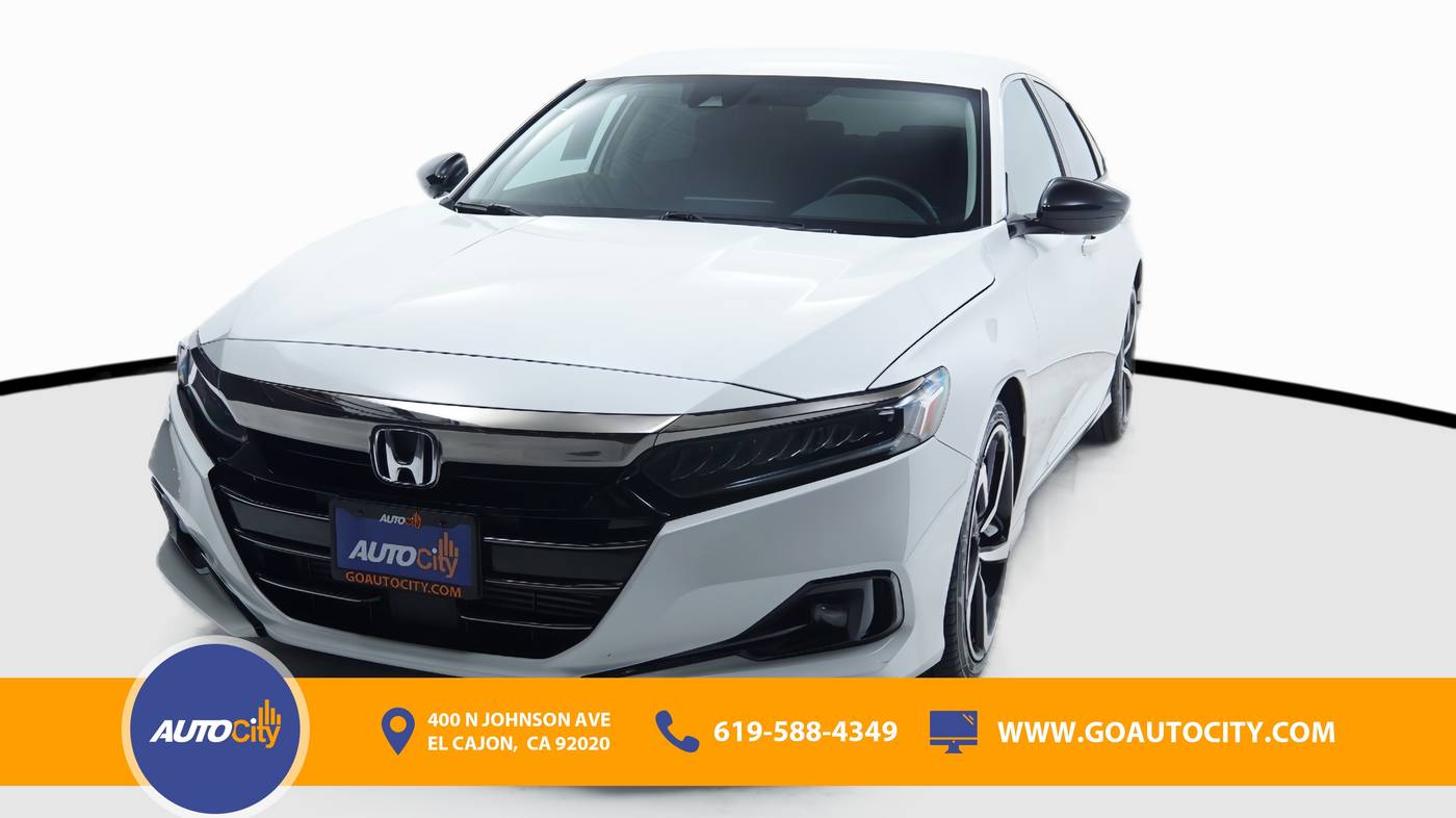 2021 Honda Accord Sport SE — Sedan — 58,520 mi — El Cajon, CA