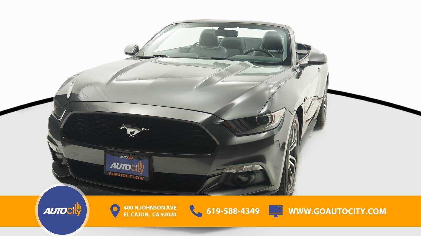 2015 Ford Mustang EcoBoost Premium — Convertible — 106,488 mi — El Cajon, CA