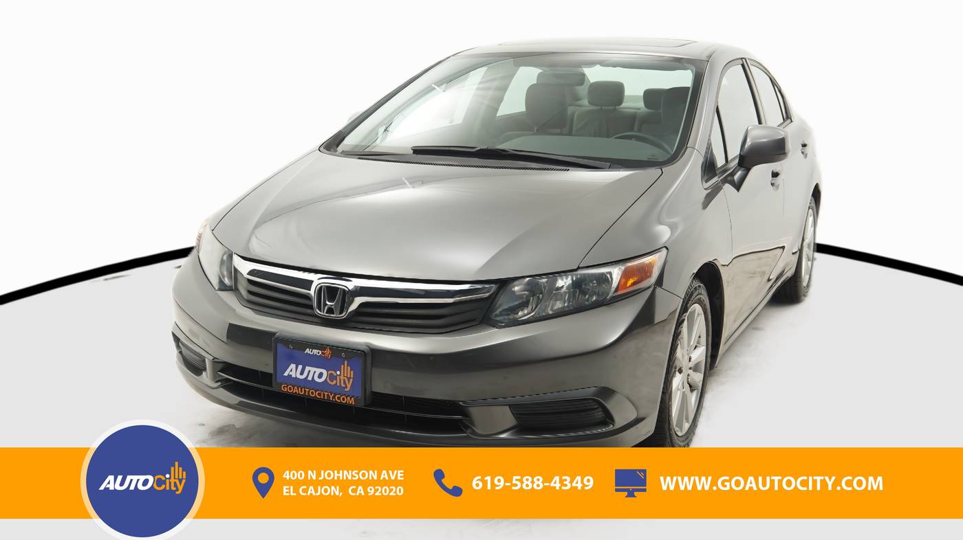 2012 Honda Civic EX-L — Sedan — 71,108 mi — El Cajon, CA