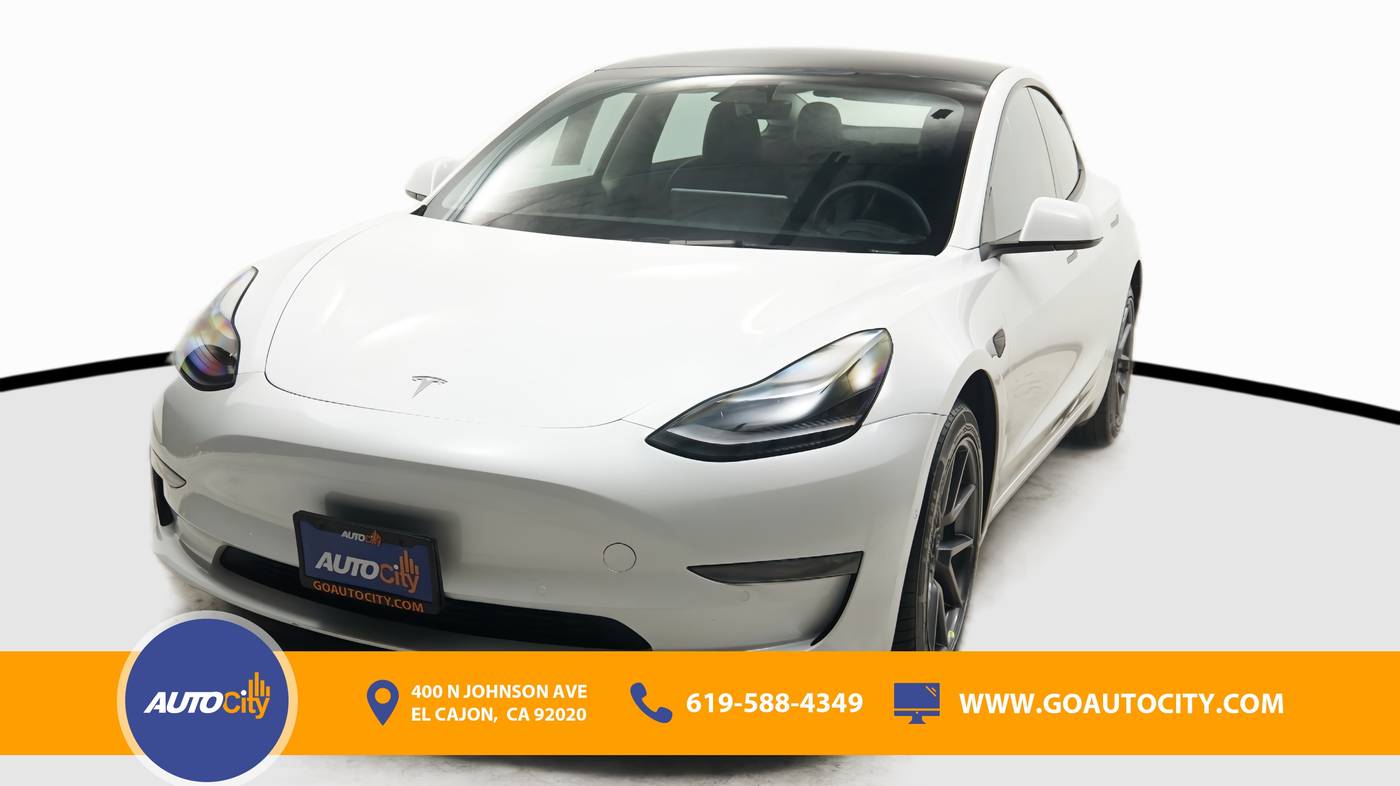 2022 Tesla Model 3 Standard Range Plus — Sedan — 20,201 mi — El Cajon, CA
