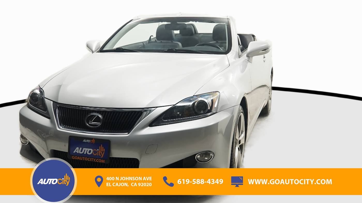2012 Lexus IS IS 250C — Convertible — 65,767 mi — El Cajon, CA