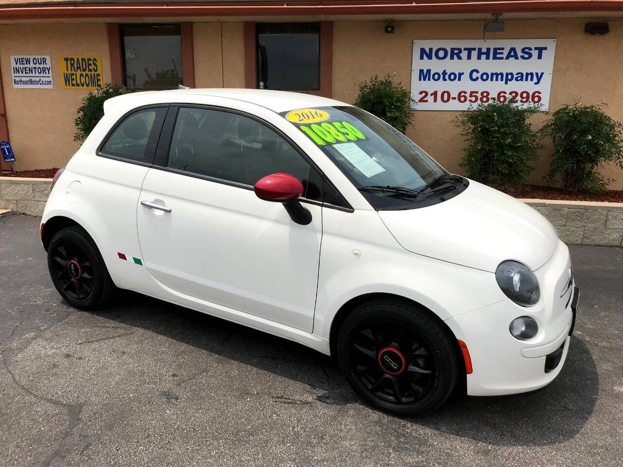 2016 FIAT 500 Pop — Hatchback — 63,449 mi — Universal City, TX