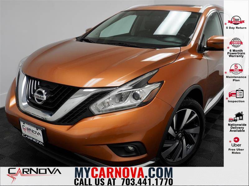 2017 Nissan Murano Platinum — SUV — 136,553 mi — Stafford, VA