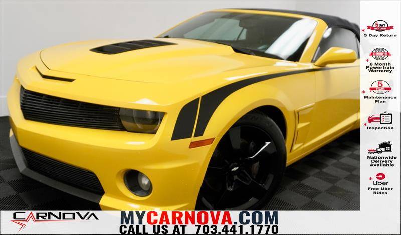 2012 Chevrolet Camaro 2SS — Convertible — 139,270 mi — Stafford, VA