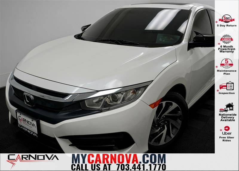 2016 Honda Civic EX — Sedan — 130,010 mi — Stafford, VA