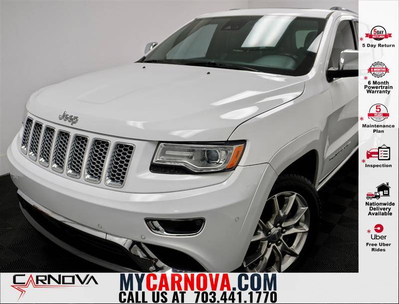 2016 Jeep Grand Cherokee Summit — SUV — 104,413 mi — Stafford, VA