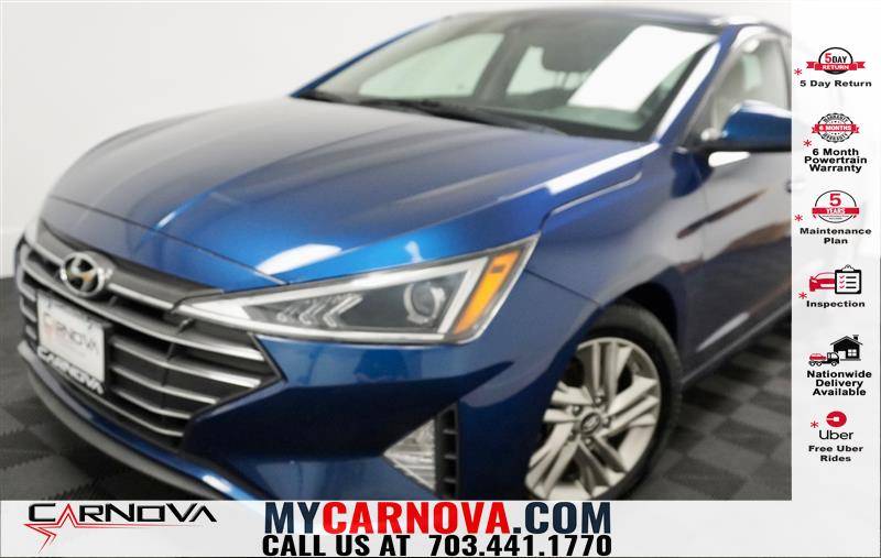 2019 Hyundai Elantra SEL — Sedan — 87,668 mi — Stafford, VA
