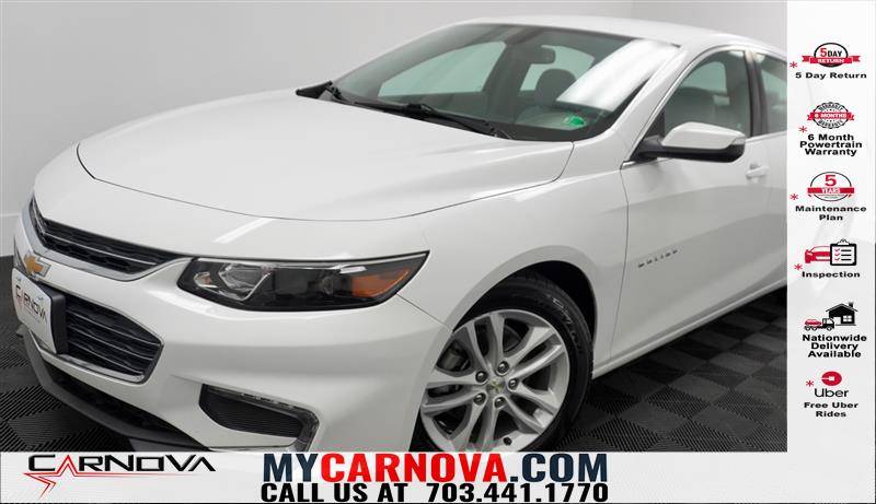 2018 Chevrolet Malibu LT — Sedan — 93,486 mi — Stafford, VA