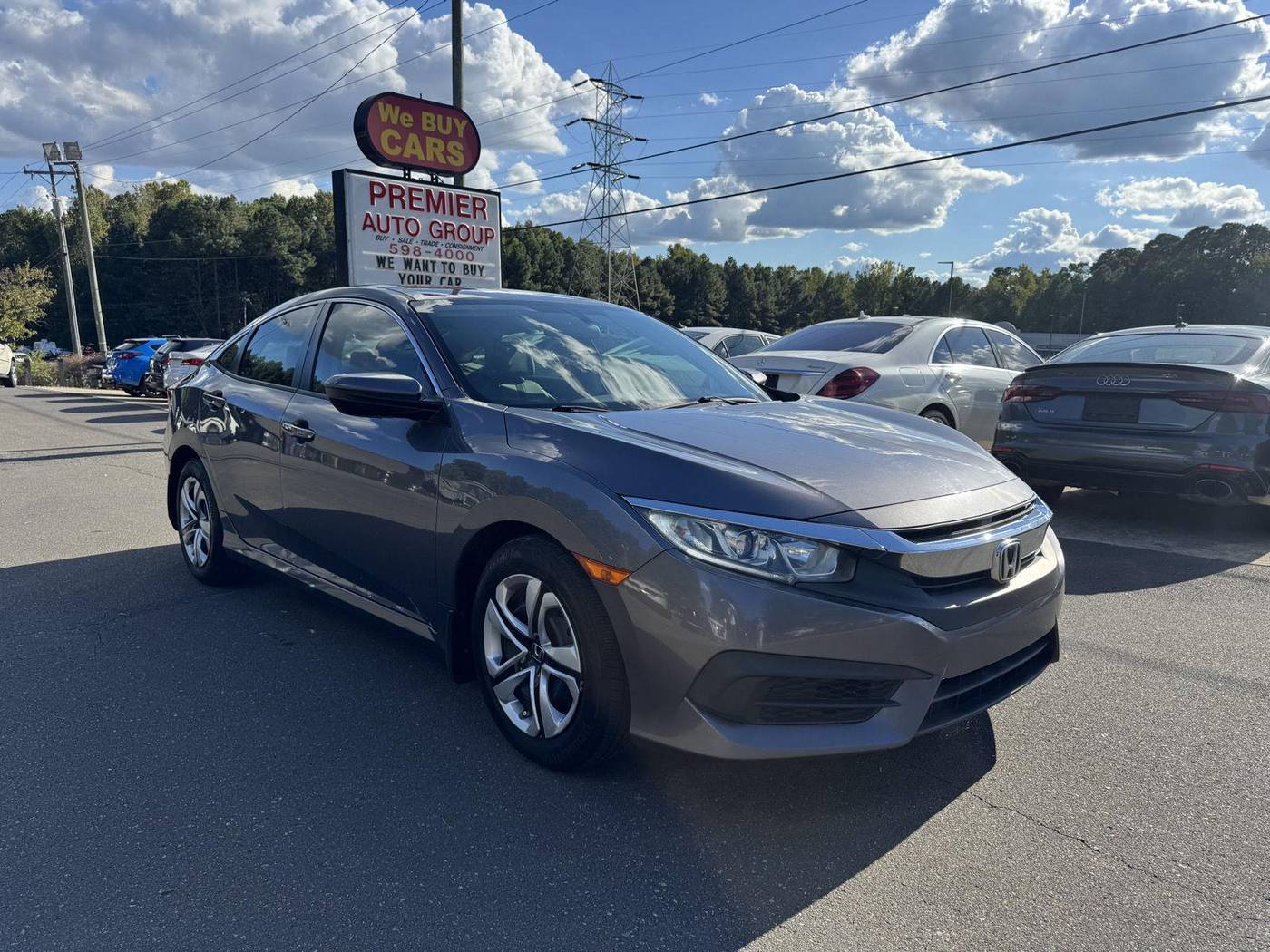 2018 Honda Civic LX — Sedan — 93,820 mi — Durham, NC